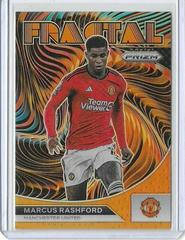 Marcus Rashford [Orange] #3 Soccer Cards 2023 Panini Prizm Premier League Fractal Prices