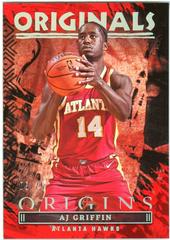 AJ Griffin [Red] #9 Basketball Cards 2022 Panini Origins Originals Prices
