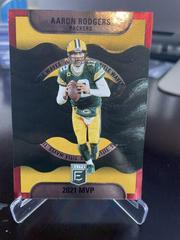Aaron Rodgers [Red] Football Cards 2022 Panini Donruss Elite Title Waves Prices