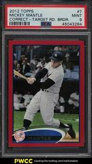 Mickey Mantle [Correct Target Red Border] #7 Baseball Cards 2012 Topps Prices