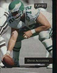 David Alexander #82 Football Cards 1992 Playoff Prices