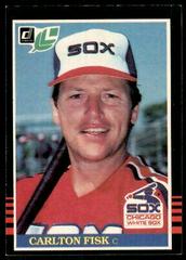 Carlton Fisk #155 Baseball Cards 1985 Leaf Prices