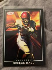 Breece Hall #ART-BH Football Cards 2022 Sage Hit Artistry Prices