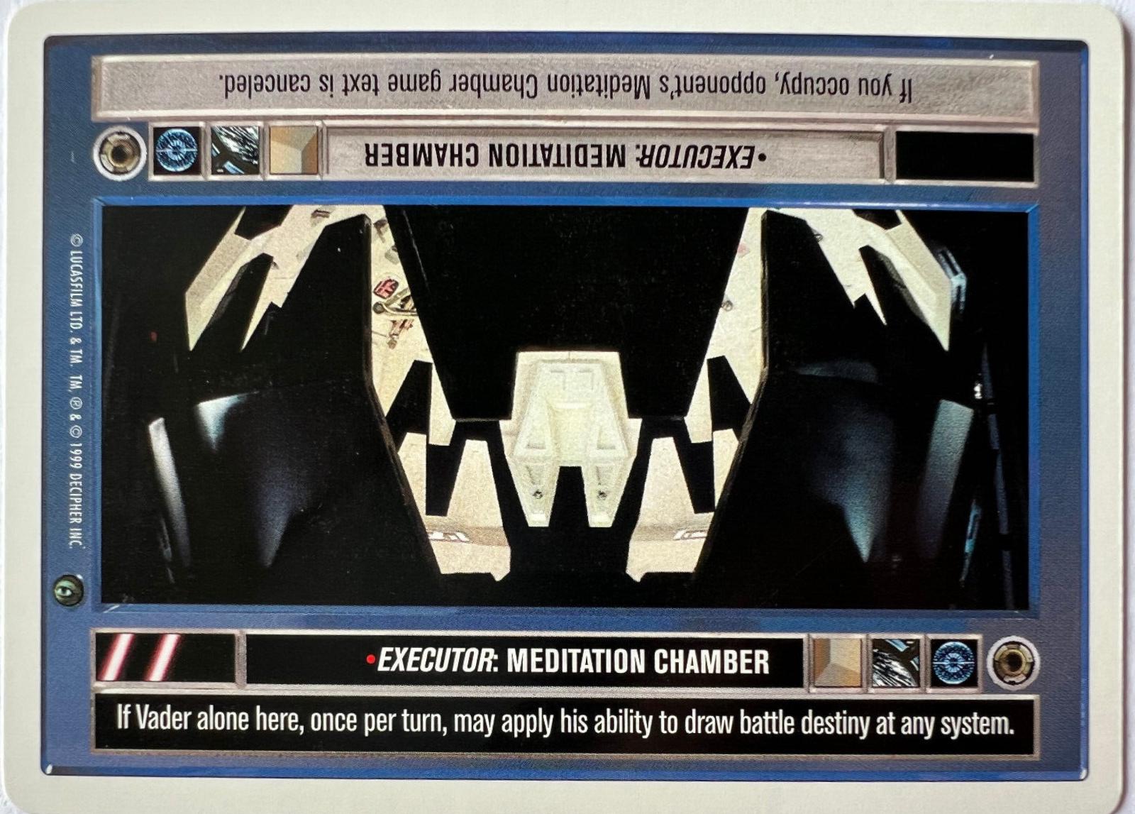 Executor: Meditation Chamber [Revised] Star Wars CCG Dagobah