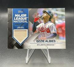Ozzie Albies [Black] Baseball Cards 2022 Topps Update Major League Material Relics Prices