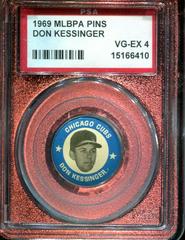 Don Kessinger Baseball Cards 1969 MLBPA Pins Prices