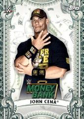 John Cena Wrestling Cards 2019 Topps WWE Money in the Bank Money Cards Prices