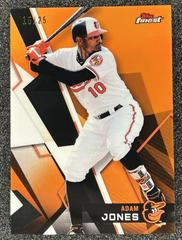 Adam Jones [Orange Refractor] #72 Baseball Cards 2018 Topps Finest Prices