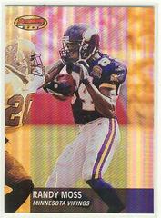 Randy Moss #33 Football Cards 2001 Bowman's Best Prices