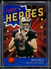 Drew Brees [Xtra Points Blue] Football Cards 2020 Panini Prestige Heroes Prices