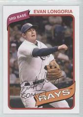 Evan Longoria #127 Baseball Cards 2012 Topps Archives Prices