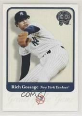 Rich Gossage #25 Baseball Cards 2001 Fleer Greats Prices