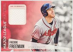 Freddie Freeman Baseball Cards 2019 Topps Major League Material Prices