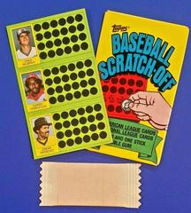 Dale Murphy, Garry Templeton, Omar Moreno Baseball Cards 1981 Topps Scratch Offs Prices