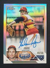 Nolan Ryan #CLA-NR Baseball Cards 2023 Topps Chrome Legends Autograph Refractors Prices