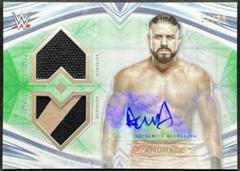 Andrade [Green] Wrestling Cards 2020 Topps WWE Undisputed Dual Relic Autographs Prices