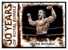 Shawn Michaels [Orange] #RR-8 Wrestling Cards 2018 Topps WWE Undisputed 30 Years of Royal Rumble Prices