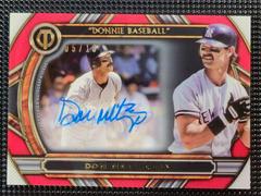 Don Mattingly [Red] Baseball Cards 2023 Topps Tribute to Nicknames Autographs Prices