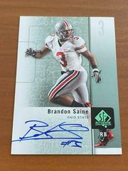 Brandon Saine [Autograph] #23 Football Cards 2011 SP Authentic Prices