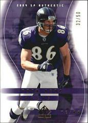 Todd Heap [Gold] #5 Football Cards 2004 SP Authentic Prices