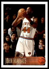 John Wallace Basketball Cards 1996 Topps Prices