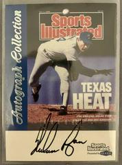 Nolan Ryan Baseball Cards 1999 Sports Illustrated Greats of the Game Autographs Prices