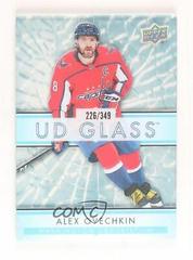 Alex Ovechkin #GS-19 Hockey Cards 2021 Upper Deck Ovation UD Glass Stars Prices