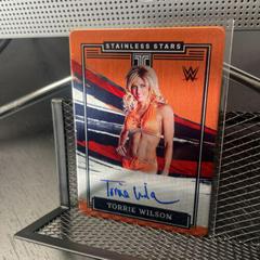 Torrie Wilson [Orange] Wrestling Cards 2022 Panini Impeccable WWE Stainless Stars Autographs Prices