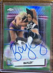 Bayley [Green Refractor] Wrestling Cards 2021 Topps Chrome WWE Autographs Prices
