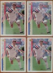 Eric Wynalda #14 Soccer Cards 1994 Upper Deck World Cup Soccer Prices