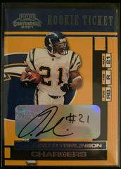 LaDainian Tomlinson [Autograph] #150 Football Cards 2001 Playoff Contenders Prices
