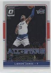 Lebron James Basketball Cards 2016 Panini Donruss Optic All-Stars Prices