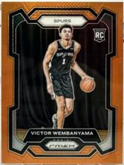 Victor Wembanyama [Orange] #136 Basketball Cards 2023 Panini Prizm Prices