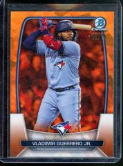 Vladimir Guerrero Jr. [Orange] #19 Baseball Cards 2023 Bowman Chrome Sapphire Prices