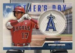 Shohei Ohtani [Blue] Baseball Cards 2023 Topps Father’s Day Commemorative Team Patch Prices