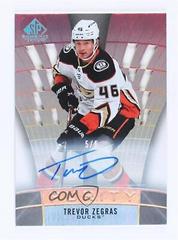 Trevor Zegras [Autograph] Hockey Cards 2021 SP Game Used Purity Prices