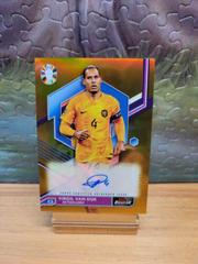 Virgil van Dijk [Gold Refractor] Soccer Cards 2023 Topps Finest Road to UEFA EURO Autograph Prices