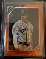 Jeremy Pena [Orange] #2 Baseball Cards 2022 Topps Gallery Prices