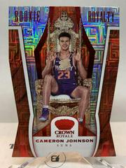Cameron Johnson [Red] #39 Basketball Cards 2019 Panini Crown Royale Rookie Royalty Prices