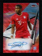 David Alaba [Red Wave Refractor] #FA-DA Soccer Cards 2020 Topps Finest UEFA Champions League Autographs Prices