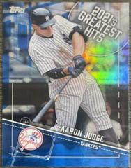 Aaron Judge [Blue] #21GH-19 Baseball Cards 2022 Topps 2021’s Greatest Hits Prices