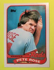 Pete Rose #505 Baseball Cards 1989 Topps Tiffany Prices