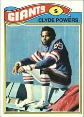 Clyde Powers Football Cards 1977 Topps Prices