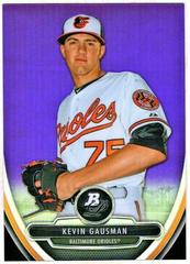 Kevin Gausman [Purple Refractor] #30 Baseball Cards 2013 Bowman Platinum Chrome Prospects Prices