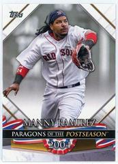 Manny Ramirez Baseball Cards 2022 Topps Update Paragons of the Postseason Prices