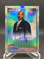 Dennis Hopson [Refractor] #FA-DH Basketball Cards 2021 Topps Finest Autographs Prices