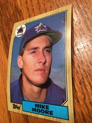 Mike Moore Baseball Cards 1987 Topps Prices