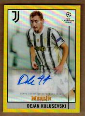Dejan Kulusevski #BCA-DK Soccer Cards 2020 Topps Merlin Chrome UEFA Champions League Autographs Prices