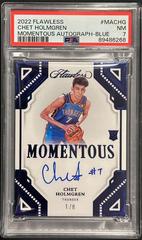 Chet Holmgren [Blue] #10 Basketball Cards 2022 Panini Flawless Momentous Autograph Prices
