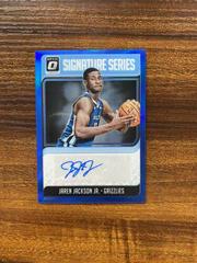 Jaren Jackson Jr. [Blue] #JJJ Basketball Cards 2018 Panini Donruss Optic Signature Series Prices